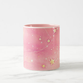 abstrakte Mustergalaxie Zwei-Tone-Kaffeemaschine T Zweifarbige Tasse