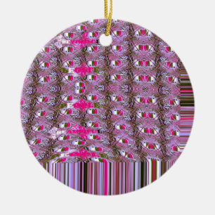 Abstrakte Musterkunst drucken, dicht und komplizie Keramikornament