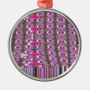 Abstrakte Musterkunst drucken, dicht und komplizie Silbernes Ornament