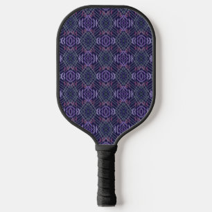 Abstrakte Musterkunst von Wasserfarben-Pinselstric Pickleball Schläger