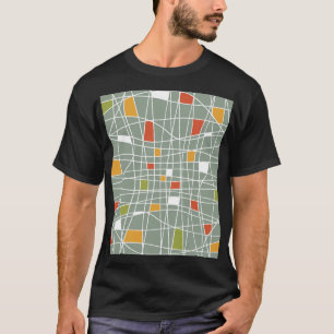 Abstrakte Nahtlose: Moderne Musterdesign. T-Shirt