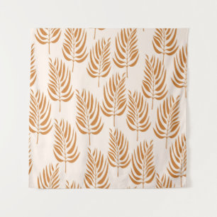 Abstrakte Natur, Minimalistisches Nahtloses Muster Wandteppich