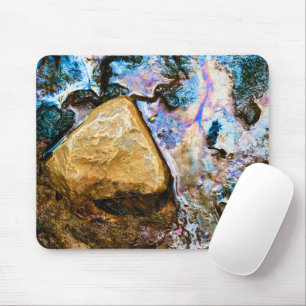 abstrakte Natur Stille Wasser Mousepad
