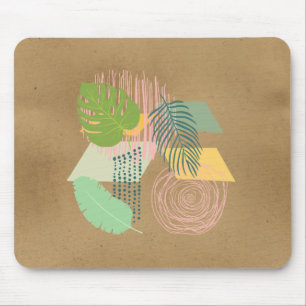 Abstrakte Naturelemente Mousepad