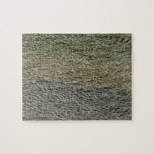 Abstrakte Naturfotografie von Regentropfen-Ringen Puzzle