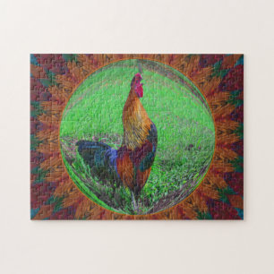 Abstrakte Naturkunstrahmen gestalten Ihr eigenes F Puzzle