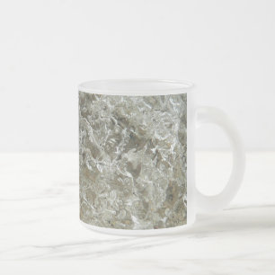 Abstrakte Naturtextur Gletschereis Mattglastasse