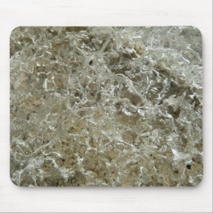 Abstrakte Naturtextur Gletschereis Mousepad