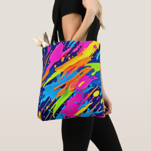 Abstrakte Neonröstchen Pinash Art