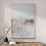 Abstrakte neutrale Wandmalerei Leinwanddruck<br><div class="desc">Erleben Sie mit dieser Leinwand die Wandkunst des abstrakten Gemäldes "Stille die Stunde" von M Gloria Hunter. Original war Acryl auf Leinwand. Größe bis 60" für übergroße Räume.</div>