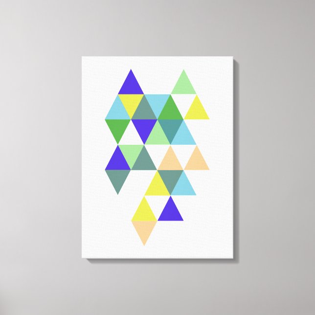 Abstrakte Nr. 594 Leinwanddruck (Vorderseite)