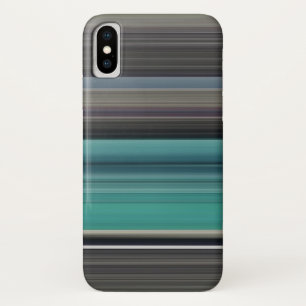 Abstrakte Nummer 1: Aquamarin und grau Case-Mate iPhone Hülle