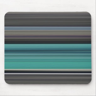 Abstrakte Nummer 1: Aquamarin und grau Mousepad