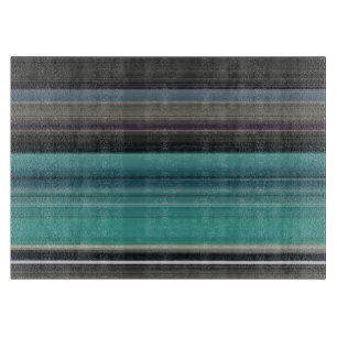 Abstrakte Nummer 1: Aquamarin und grau Schneidebrett
