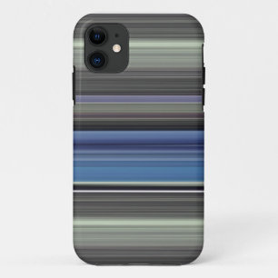 Abstrakte Nummer 1: blau und grau Case-Mate iPhone Hülle