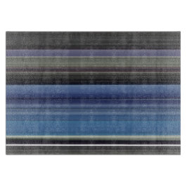 Abstrakte Nummer 1: blau und grau Schneidebrett