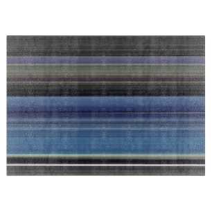 Abstrakte Nummer 1: blau und grau Schneidebrett