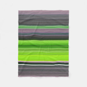 Abstrakte Nummer 1: Limon und grau Fleecedecke
