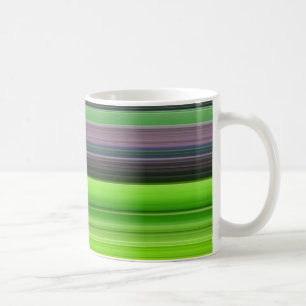 Abstrakte Nummer 1: Limon und grau Tasse