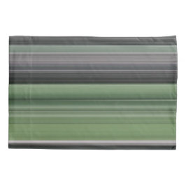 Abstrakte Nummer 1: Olive green und grau Kissenbezug