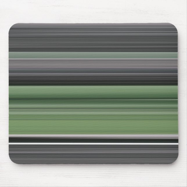 Abstrakte Nummer 1: Olive green und grau Mousepad (Vorne)