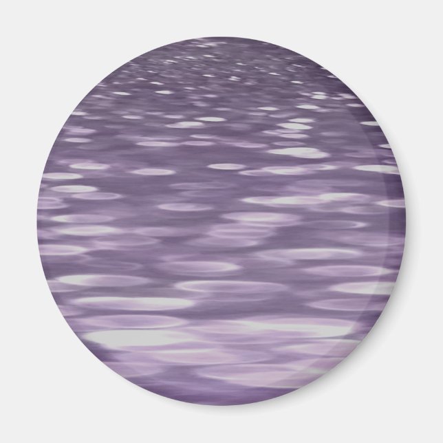 Abstrakte Nummer 1: Ultra Violet Shimmer Magnet (Vorne)