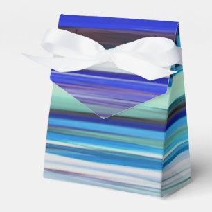 Abstrakte Nummer 2: Blaue Unschärfe Geschenkschachtel