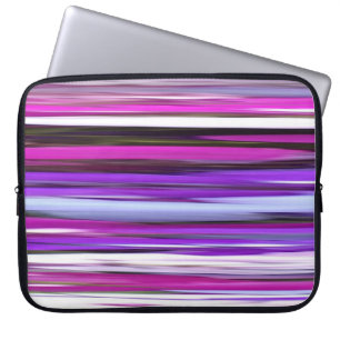 Abstrakte Nummer 2: Lila Unschärfe Laptopschutzhülle