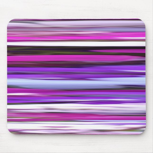 Abstrakte Nummer 2: Lila Unschärfe Mousepad (Vorne)