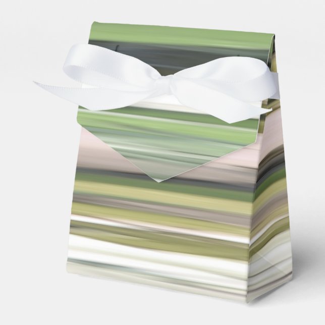 Abstrakte Nummer 2: Olive green verschwur Geschenkschachtel (Vorderseite)