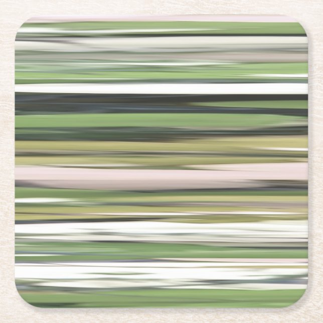 Abstrakte Nummer 2: Olive green verschwur Rechteckiger Pappuntersetzer (Vorderseite)
