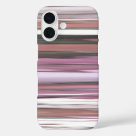 Abstrakte Nummer 2: Rosa Unschärfe iPhone 16 Hülle