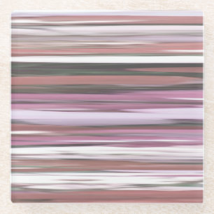 Abstrakte Nummer 2: Rosa Unschärfe Glasuntersetzer