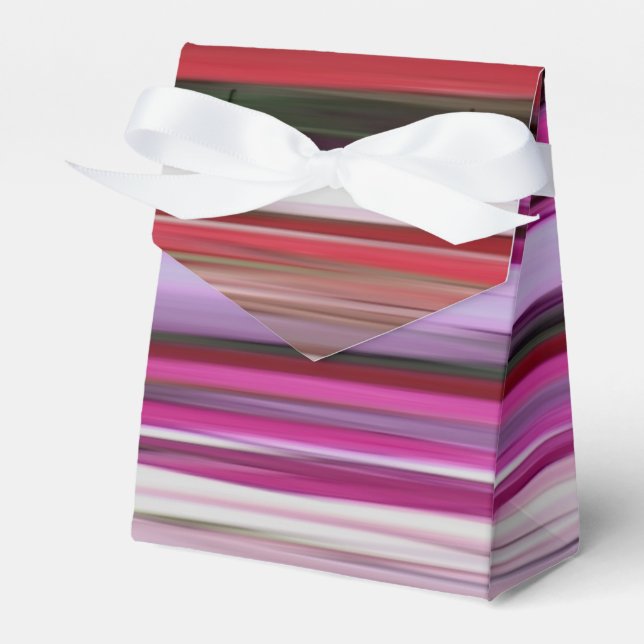 Abstrakte Nummer 2: Rote Unschärfe Geschenkschachtel (Vorderseite)