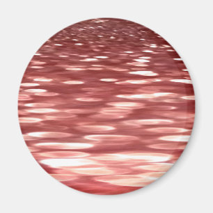 Abstrakte Nummer 2: Rote Unschärfe Magnet