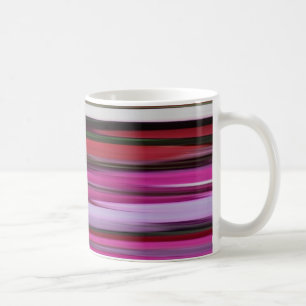 Abstrakte Nummer 2: Rote Unschärfe Tasse