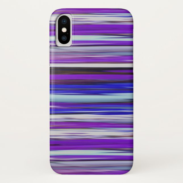 Abstrakte Nummer 2: Ultraviolettunschärfe Case-Mate iPhone Hülle (Rückseite)