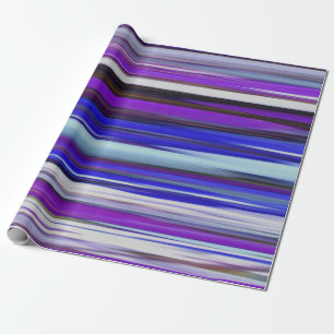 Abstrakte Nummer 2: Ultraviolettunschärfe Geschenkpapier