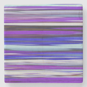 Abstrakte Nummer 2: Ultraviolettunschärfe Steinuntersetzer
