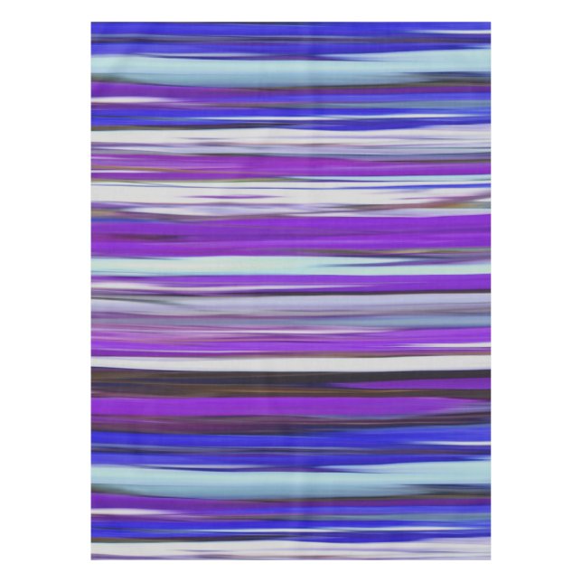 Abstrakte Nummer 2: Ultraviolettunschärfe Tischdecke (Vorderseite)