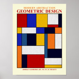 Abstrakte Nummer 351 EP-Poster Poster