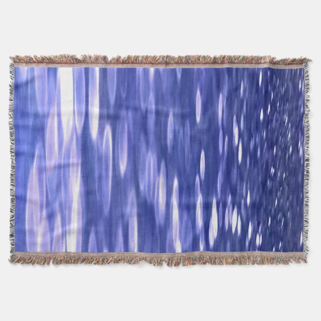 Abstrakte Nummer 3: Blauschimmer Decke (Vorderseite)