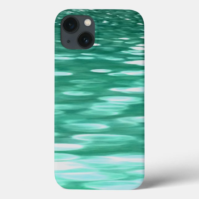 Abstrakte Nummer 3: Green Shimmer Case-Mate iPhone Hülle (Rückseite)