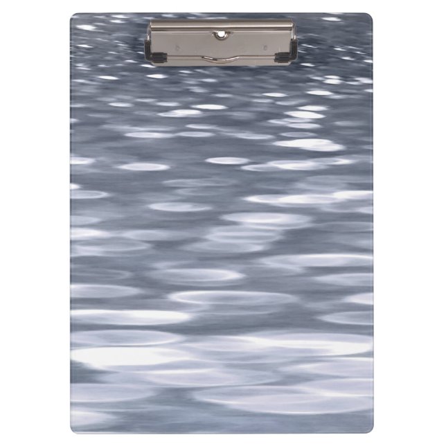 Abstrakte Nummer 3: Gunmetal-Schimmer Klemmbrett (Vorderseite)