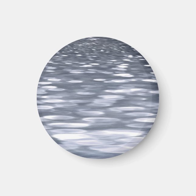 Abstrakte Nummer 3: Gunmetal-Schimmer Magnet (Vorne)