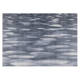 Abstrakte Nummer 3: Gunmetal-Schimmer Schneidebrett