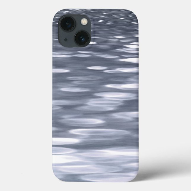 Abstrakte Nummer 3: Gunmetal-Shimmer Case-Mate iPh iPhone Hülle (Rückseite)
