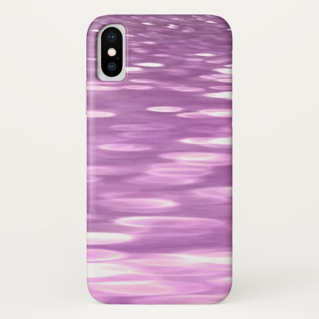 Abstrakte Nummer 3: Lilac Shimmer Case-Mate iPhone Hülle (Rückseite)