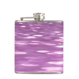 Abstrakte Nummer 3: Lilac Shimmer Flachmann