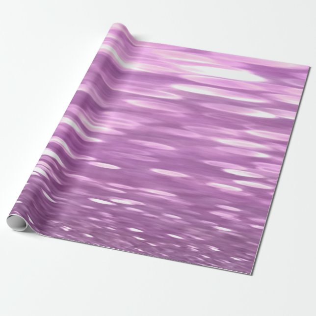 Abstrakte Nummer 3: Lilac Shimmer Geschenkpapier (Ungerollt)